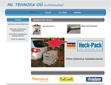 Tablet Screenshot of mltehnika.ee